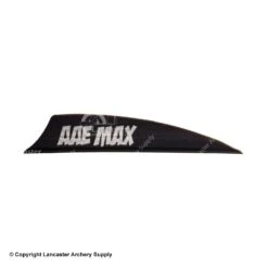 AAE Plastifletch Max Vanes -Archery Equipment Store 1010015 shield black