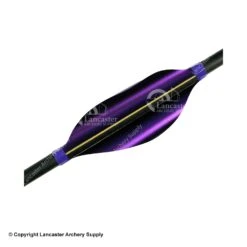 Spider Vanes 1.8" Medium Recurve Vanes -Archery Equipment Store 1240026 purple