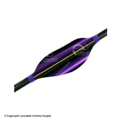 Spider Vanes 3.5" Medium Recurve Vanes -Archery Equipment Store 1240027 purple