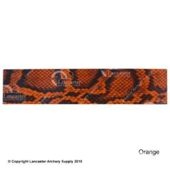 Quick Crest Arrow Wraps - Snakeskin -Archery Equipment Store 1320002 orange