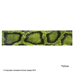 Quick Crest Arrow Wraps - Snakeskin -Archery Equipment Store 1320002 yellow