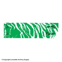 Bohning Tiger Arrow Wraps 5.5" -Archery Equipment Store 1480291 grn wht