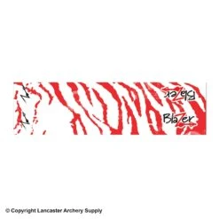 Bohning Tiger Arrow Wraps 5.5" -Archery Equipment Store 1480291 red white