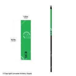 Bohning Solid Color Wrap 4" (Small 17/64) -Archery Equipment Store 1480296 green