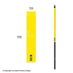 Bohning Solid Color Arrow Wraps 5.5" (Small 17/64) 18 Bohning Solid Color Arrow Wraps 5.5" (Small 17/64) -Archery Equipment Store 1480297 yellow