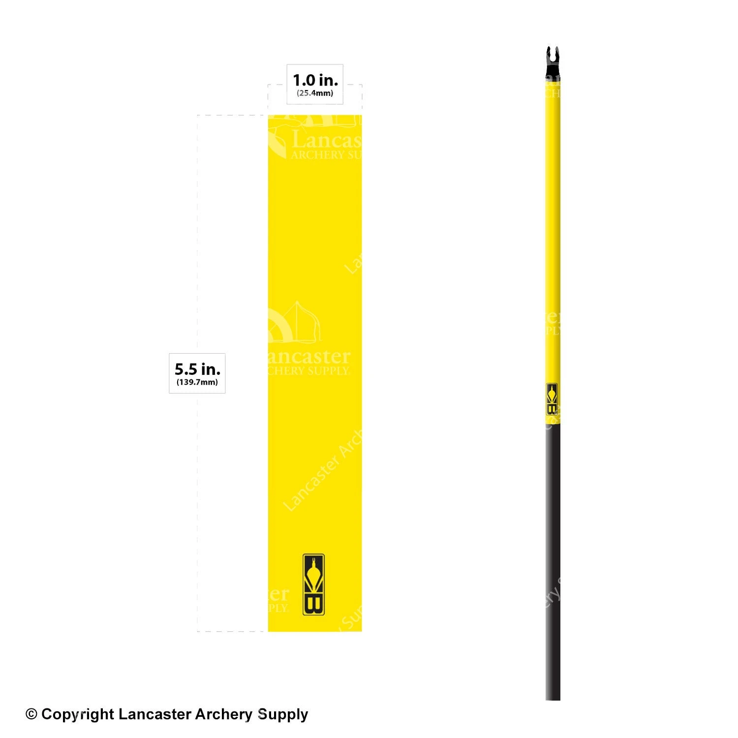Bohning Solid Color Arrow Wraps 5.5" (Small 17/64) 8 Bohning Solid Color Arrow Wraps 5.5" (Small 17/64) - Image 6