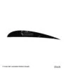 Ozark 3" Parabolic Solid Color Feather 2 Ozark 3" Parabolic Solid Color Feather -Archery Equipment Store 1610007 black