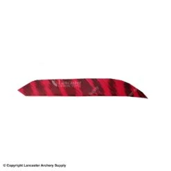 Ozark 4.5" Target Maxx Barred Color Feather -Archery Equipment Store 1610010 red