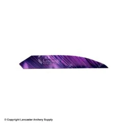 Ozark 3" Target Maxx 3D Camo Color Feather -Archery Equipment Store 1610020 purple