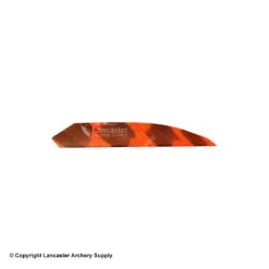 Ozark 3" Target Maxx 3D Barred Color Feather -Archery Equipment Store 1610021 floorange
