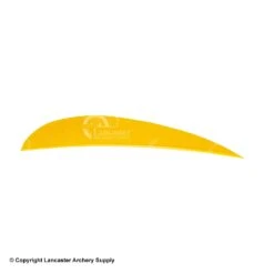 Ozark 4" Parabolic Solid Color Feather -Archery Equipment Store 1610024 sun yellow