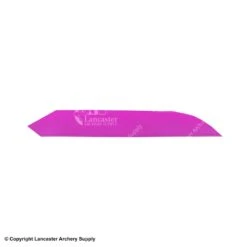 Ozark 3.5" Victory Target Maxx Solid Color Feather -Archery Equipment Store 1610030 pink
