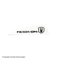 AAE Max Hunter Vanes W/ Nock On Logo 10 AAE Max Hunter Vanes W/ Nock On Logo -Archery Equipment Store 1790143 white no