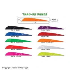 AAE TRAD Vane 25 AAE TRAD Vane -Archery Equipment Store 1790224 50chart