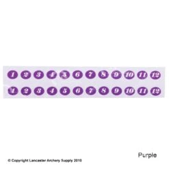 Gunstar Tail Numbers 21 Gunstar Tail Numbers -Archery Equipment Store 2010017 purple
