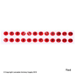 Gunstar Tail Numbers 23 Gunstar Tail Numbers -Archery Equipment Store 2010017 red