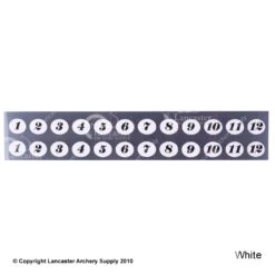 Gunstar Tail Numbers 24 Gunstar Tail Numbers -Archery Equipment Store 2010017 white