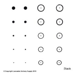 Gunstar Precision Target Set -Archery Equipment Store 2010018 black