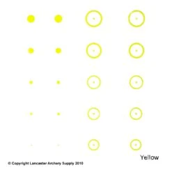 Gunstar Precision Target Set -Archery Equipment Store 2010018 floyellow