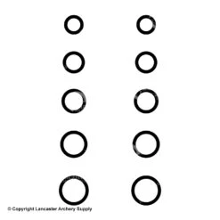 Gunstar Pro Series Rub-On Dots (Mini Circles) 14 Gunstar Pro Series Rub-On Dots (Mini Circles) -Archery Equipment Store 2010033 black