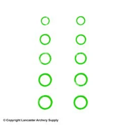 Gunstar Pro Series Rub-On Dots (Mini Circles) 11 Gunstar Pro Series Rub-On Dots (Mini Circles) -Archery Equipment Store 2010033 green