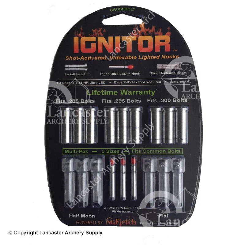 NuFletch Ignitor Lighted Nocks For Crossbows 4 NuFletch Ignitor Lighted Nocks For Crossbows - Image 2