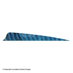 Gateway 5" Shield Barred Feather -Archery Equipment Store 2270004 blue
