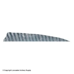 Gateway 5" Shield Barred Feather -Archery Equipment Store 2270004 gray