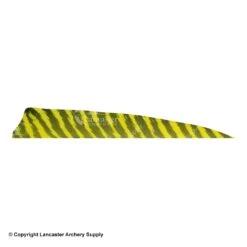 Gateway 5" Shield Barred Feather -Archery Equipment Store 2270004 yellow