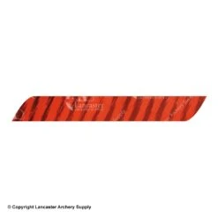 Gateway 8-12" Full Length Barred Feather -Archery Equipment Store 2270009 red