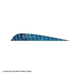 Gateway 5" Parabolic Barred Feather -Archery Equipment Store 2270013 blue