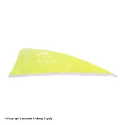 Gateway 2 1/4" Shield Feather -Archery Equipment Store 2270021 flo yellow