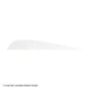 Gateway 4" Parabolic Feather -Archery Equipment Store 2270027 white
