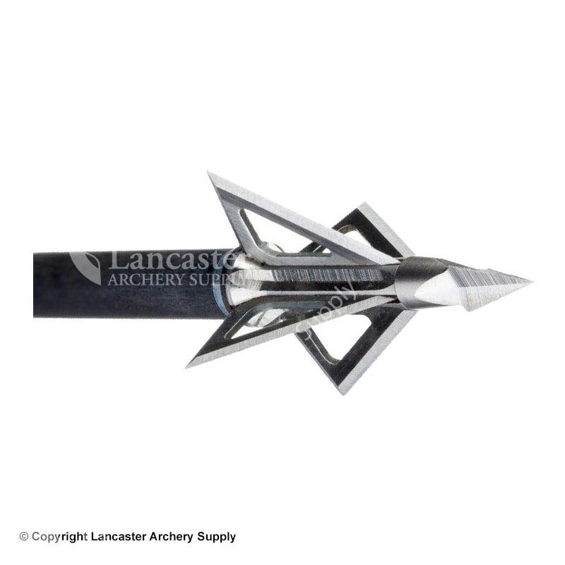 Grim Reaper Pro Series Hades Pro Broadheads (4 Blade) 3 Grim Reaper Pro Series Hades Pro Broadheads (4 Blade)