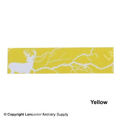 LVE Whitetail Lightning Solid Xtreme Arrow Wraps 3 LVE Whitetail Lightning Solid Xtreme Arrow Wraps