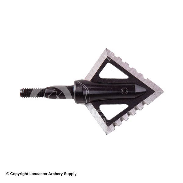 Magnus Black Hornet Ser-Razor Broadeads (2 Blade) 3 Magnus Black Hornet Ser-Razor Broadeads (2 Blade)