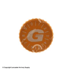 Black Gold Competition 1A Colored Sight Knob Kit -Archery Equipment Store 3200049 orange