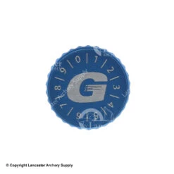 Black Gold Competition 2A Colored Sight Knob Kit -Archery Equipment Store 3200050 blue