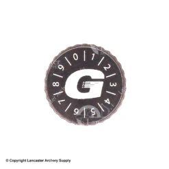 Black Gold Competition 2A Colored Sight Knob Kit -Archery Equipment Store 3200050 titanium