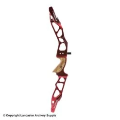 Akusta Tenbris 25" ILF Recurve Riser -Archery Equipment Store 3440025 red left