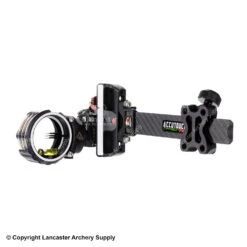 Axcel AccuTouch Carbon Pro Slider Sight W/ Multi-Pin AccuStat II Scope (3 Pin - .019")