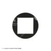 Axcel Curve RX Aperture Disc (Square) 1 Axcel Curve RX Aperture Disc (Square) -Archery Equipment Store 4530365