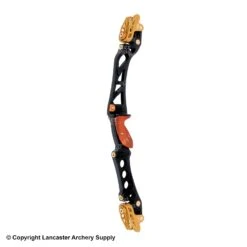 Gillo GT 25" ILF Recurve Riser 27 Gillo GT 25" ILF Recurve Riser -Archery Equipment Store 4990042 black gold