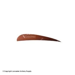 Trueflight 4" RW Round Back Feather -Archery Equipment Store 5200004 brown