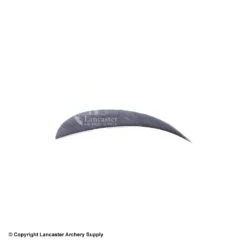 Trueflight 4" RW Round Back Feather -Archery Equipment Store 5200004 gray