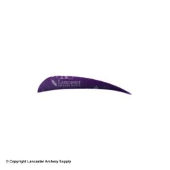 Trueflight 4" RW Round Back Feather -Archery Equipment Store 5200004 purple