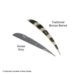 Trueflight 4" Round Back Feathers (18 Count Combo Pack) 22 Trueflight 4" Round Back Feathers (18 Count Combo Pack) -Archery Equipment Store 5200011 gray