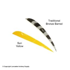 Trueflight 4" Round Back Feathers (18 Count Combo Pack) 17 Trueflight 4" Round Back Feathers (18 Count Combo Pack) -Archery Equipment Store 5200011 yellow