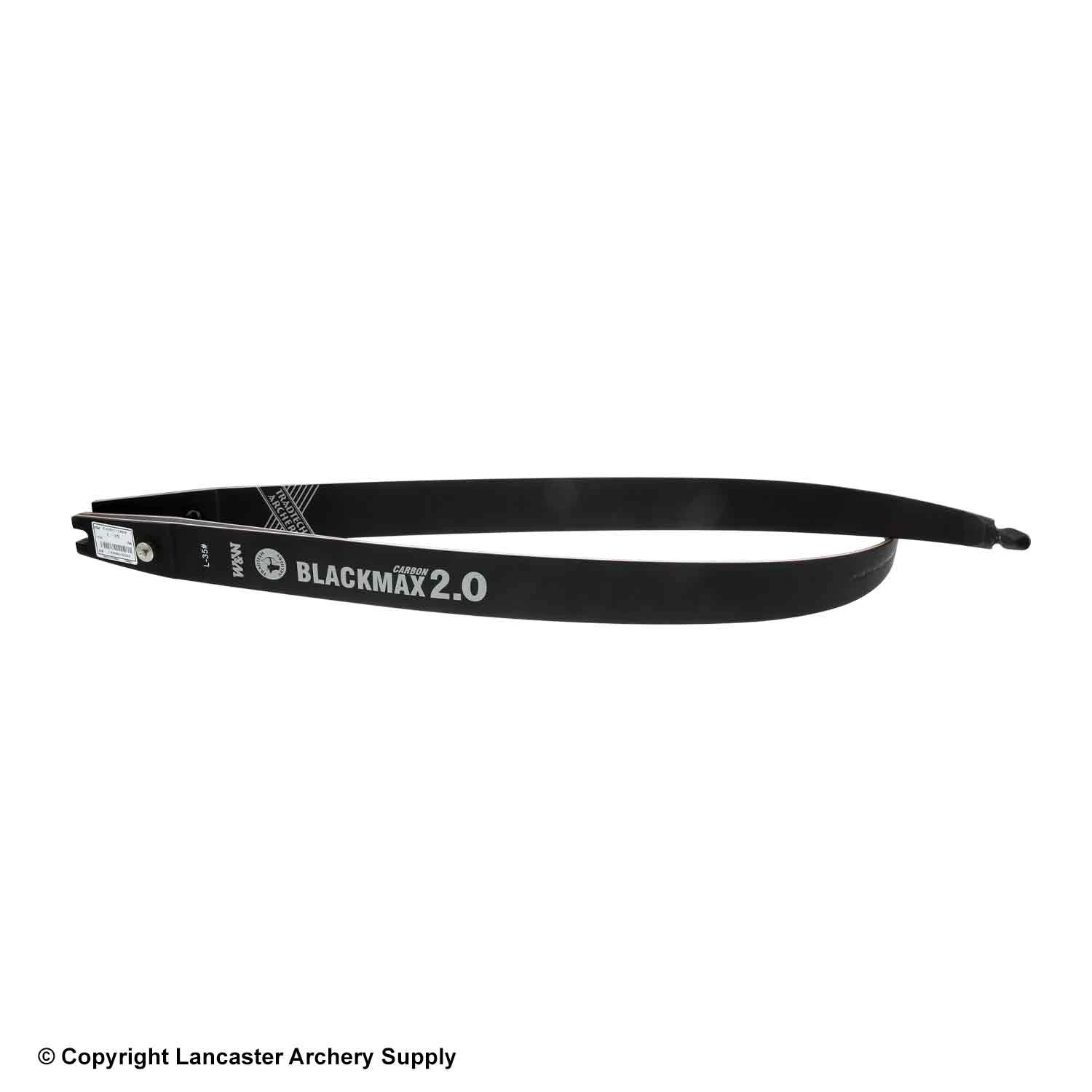 TradTech Black Max 2.0 Carbon/Wood Recurve Limbs (Open Box X1031579) 3 TradTech Black Max 2.0 Carbon/Wood Recurve Limbs (Open Box X1031579)