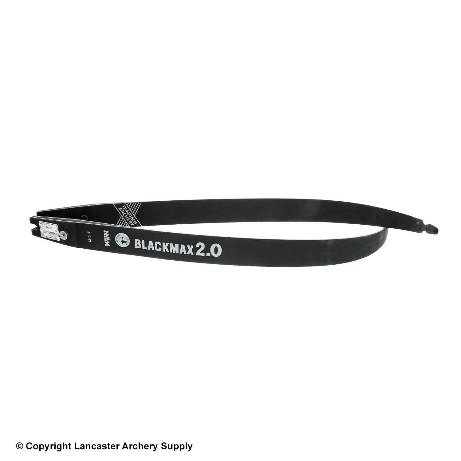 TradTech Black Max 2.0 Glass/Wood Recurve Limbs (Open Box X1032095) 3 TradTech Black Max 2.0 Glass/Wood Recurve Limbs (Open Box X1032095)